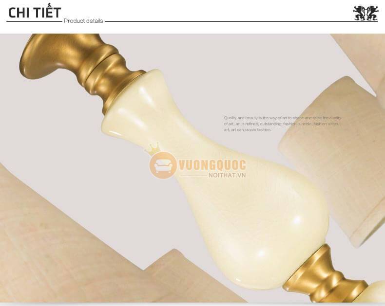 Đèn chùm đồng cao cấp sang trọng tinh tế ABR161-8